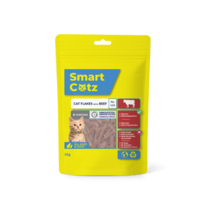 Cat flakes with beef 50g